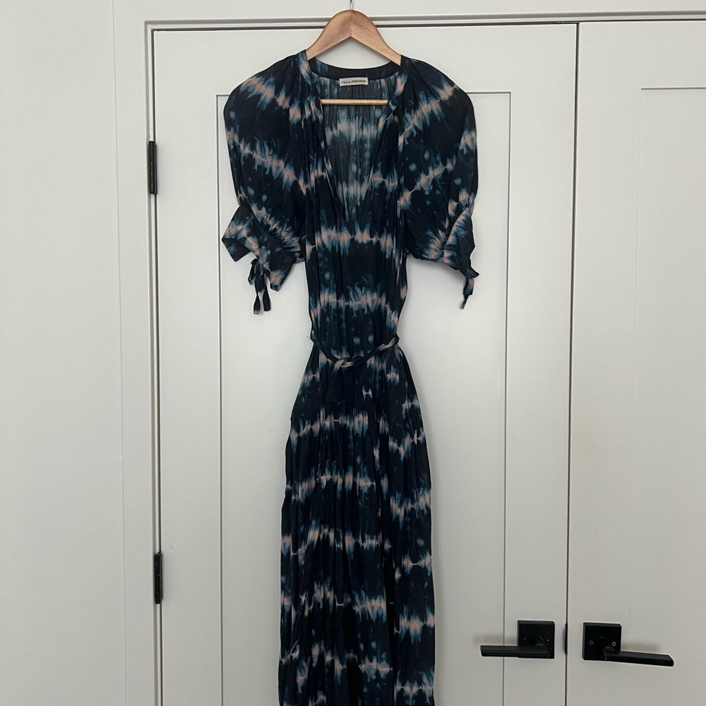 Ulla Johnson Selena Cover-up/Dress Indigo tie-dye